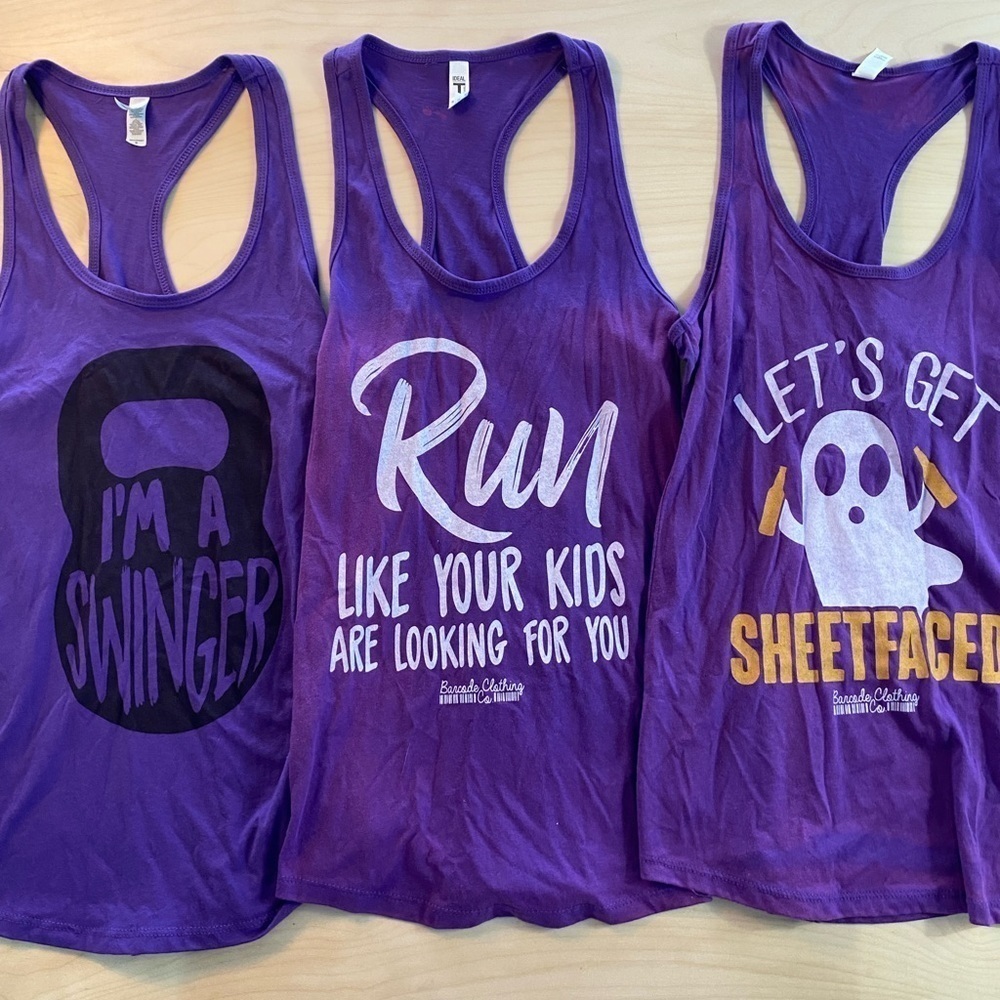 Lot of 3 Tank Tops size Small (ED)